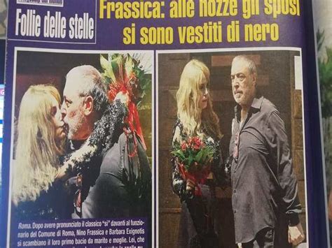 Nino Frassica ha sposato Barbara Exignotis: matrimonio in